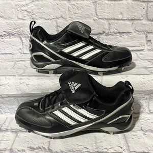 NEW Mens ADIDAS Diamond King METAL Baseball C4S Cleats US 14 Black White $140